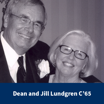 Photo of Dean and Jill Lundgren. Link to Life Stage Gift Planner Over Age 70 Situations.
